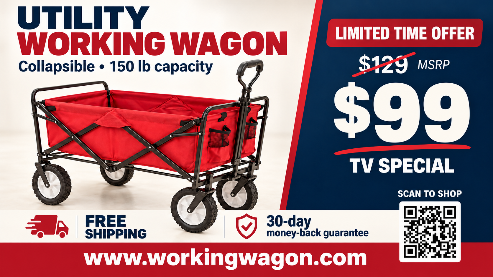 Simulated Utility Working Wagon television advertisement
